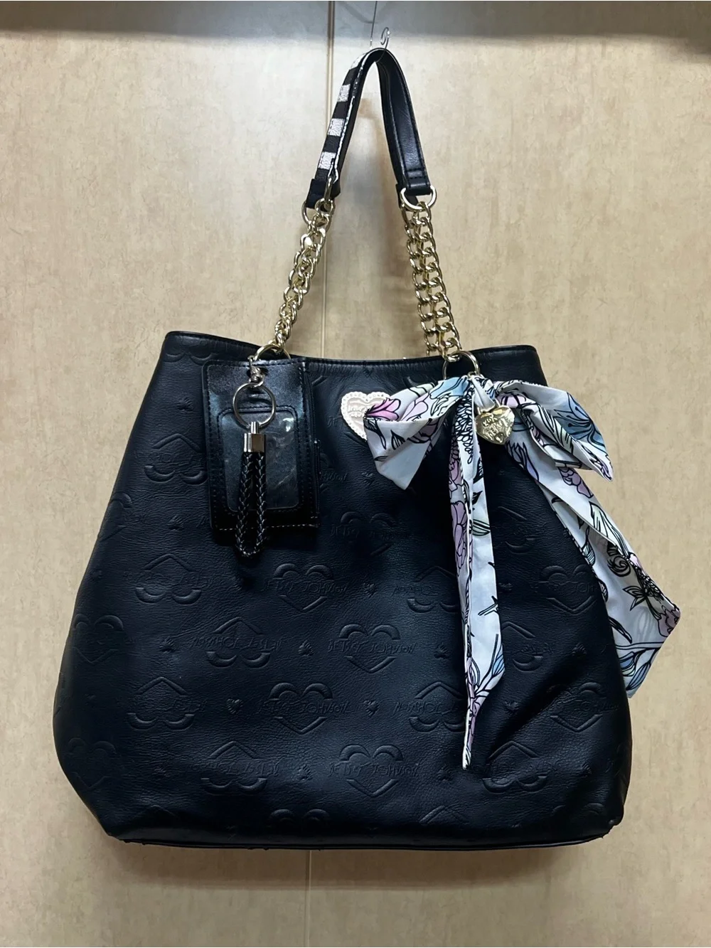 Betsey Johnson Y2K tote bag